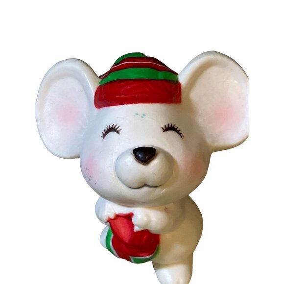 Mouse and Deer Christmas Décor figurines - Picture 5 of 11